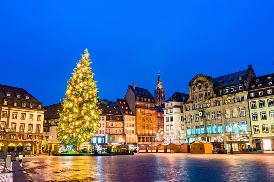 Navidad en Estrasburgo, Francia