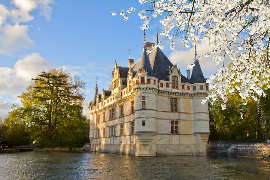 Castillo Azay le Rideau Francia